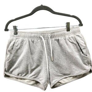 Onia Sweat Shorts‎ Womens S Light Gray Heather Mid Rise